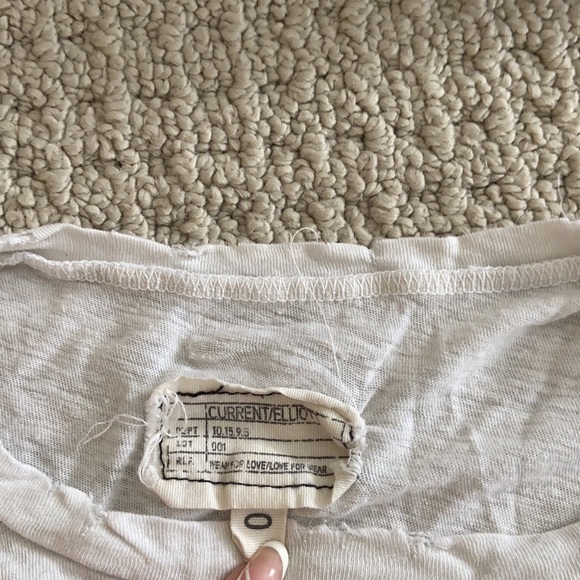 CURRENT/ELLIOTT Ombre T-shirt - Picture 2 of 5